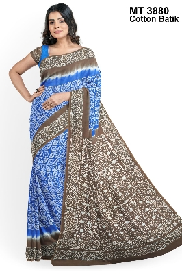 Picture of Cotton Batik Saree