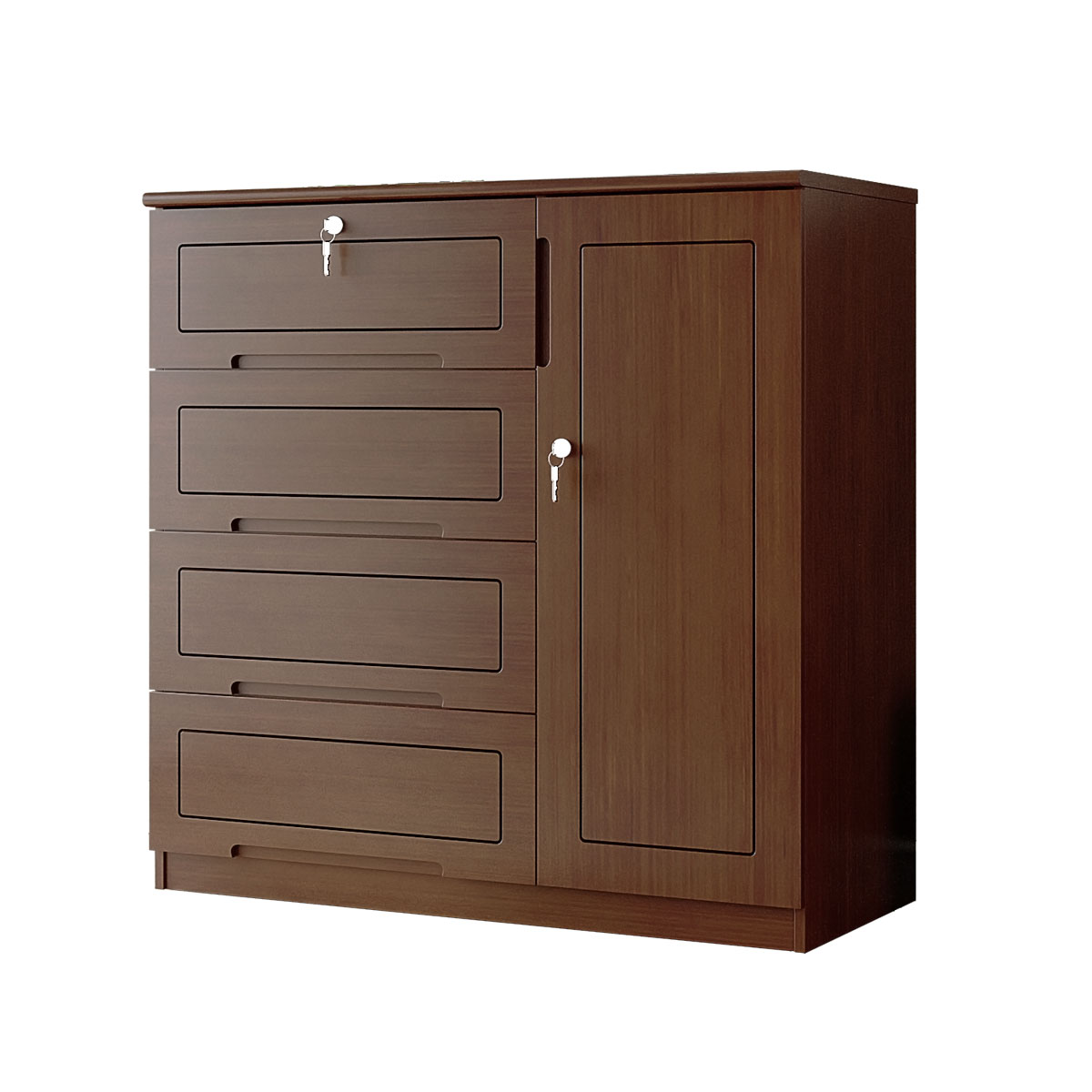 Buy Regal Legacy Wood Wardrobe Antique Online at Best Price