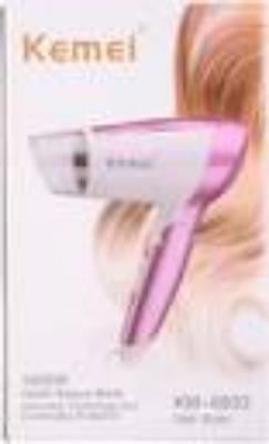 Buy Kemei KM-6833 Hair Dryer  (1600 W, White)  Online at Best Price