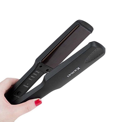 Buy Kemei KM-329 Hair Straightener Black Online at Best Price
