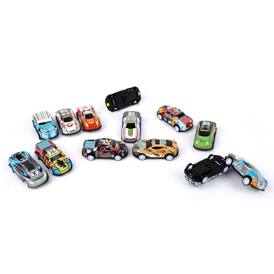 Picture of Wind-up Racing Car Multicolor 5pcs Combo