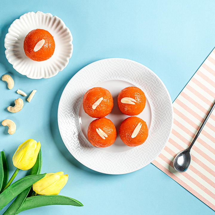 Picture of Mithai Motichur Orange Laddu