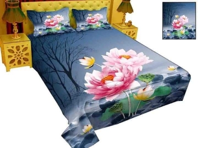 Buy King size luxury panel bed sheet with two pillow cover at Best Price In Bangladesh