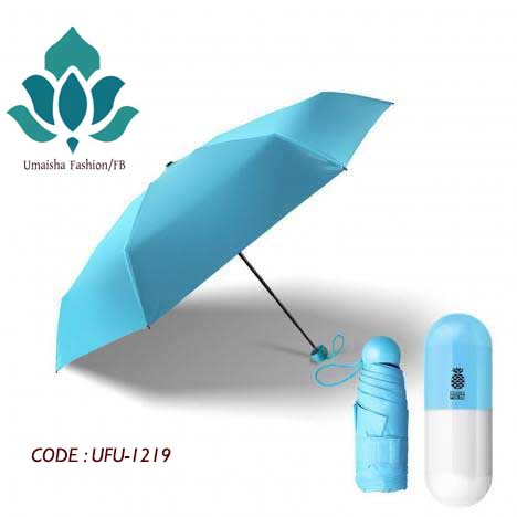 Picture of 7" Mini Folding Capsule Umbrella With Cute Capsule Case