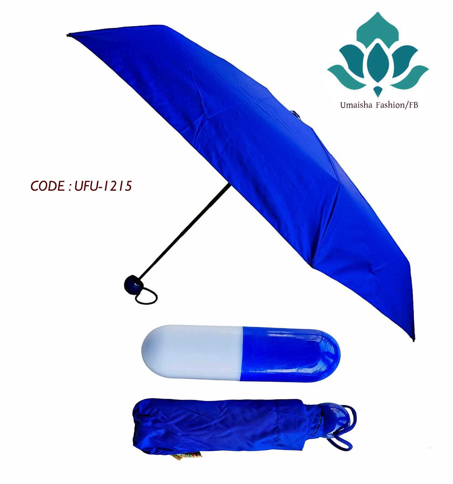 Picture of 7" Mini Folding Capsule Umbrella With Cute Capsule Case