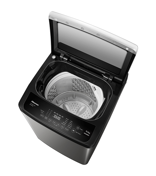 Buy Hisense 9.5kG Top Loading Inverter, Bubble Cleaning Washing Machine WT5J9513DT/BD3 Online at Best Price in Bangladesh
