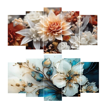 Buy   Flower canvas 2 set 36×18 inch with free bothside tape    at Best Price in Bangladesh