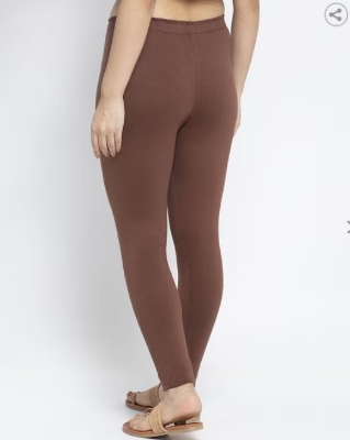 Buy coffee color Women/Girl Leggings Fabrics Cotton Long Churidar Ties Pant Leggings at Best Prices in Bangladesh
