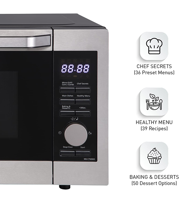 Buy Panasonic 30 Liter Convection & Grill Microwave Oven (NN-CT69) at Best Price In Bangladesh