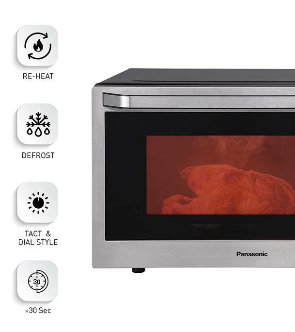 Buy Panasonic 30 Liter Convection & Grill Microwave Oven (NN-CT69) at Best Price In Bangladesh