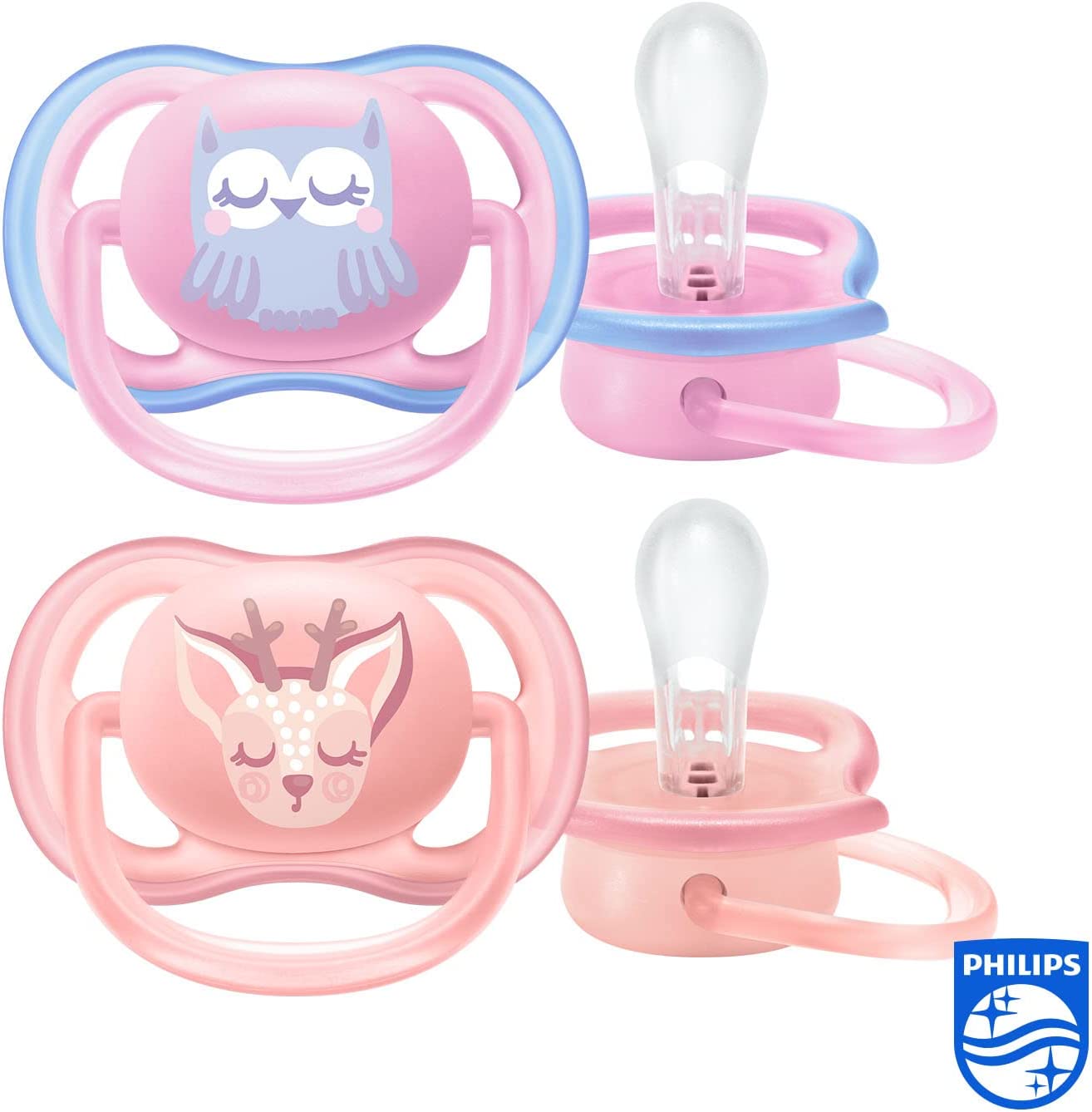 Buy  Philips Avent Ultra Air Pacifier 2 Pack - BPA-Free Dummy for Babies From 0-6 Months (model SCF085/02) at Best Price In Bangladesh