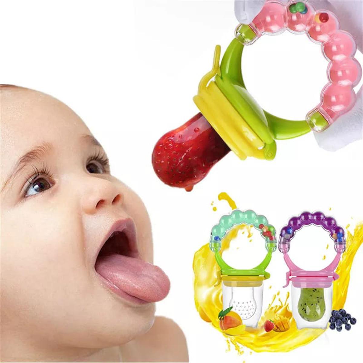 Buy New Baby Food Feeder Soother Teether for Eating Fresh Fruit Vegetables Meat at Best Price In Bangladesh