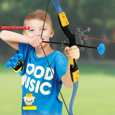 Buy Kids Bow and Arrows Archery Set To Kids Bow and Arrows Archery Set Toy with 3 Suction Cup Arrow  at Best Price In Bangladesh