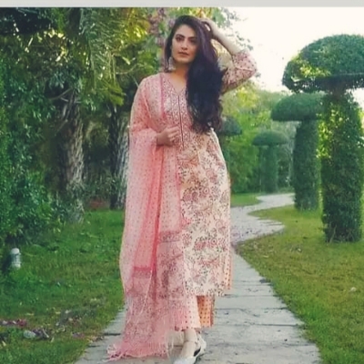 Picture of Three piece/ Salwar Kameez/ Cotton salwar kamiz