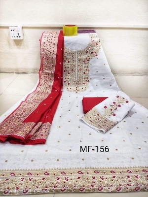 Picture of Three piece/ Salwar Kameez/ Cotton salwar kamiz