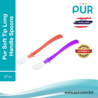 Buy Long Handle Soft Tip Spoon (2pcs) - (5404) at Best Price In Bangladesh