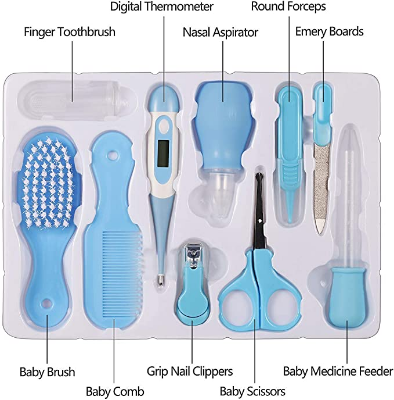 Buy 10 Pcs New-born Baby Kids Health Care Kit Set at Best Price In Bangladesh