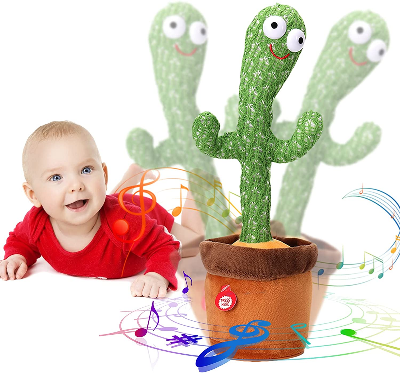 Buy Talking Cactus Toys for Boys Girls Talking Cactus Toy with 120 English Songs and LED Lighting for Home Decoration at Best Price In Bangladesh