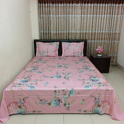 Buy  Bedsheet – King Size two pillow covers   at Best Price In Bangladesh
