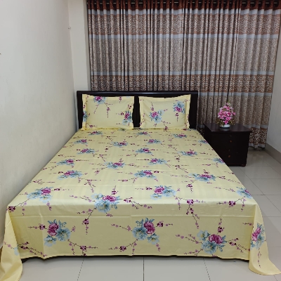 Buy  Bedsheet – King Size two pillow covers   at Best Price In Bangladesh
