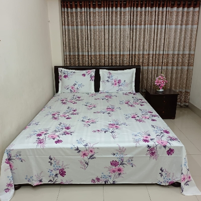 Buy  Bedsheet – King Size two pillow covers   at Best Price In Bangladesh