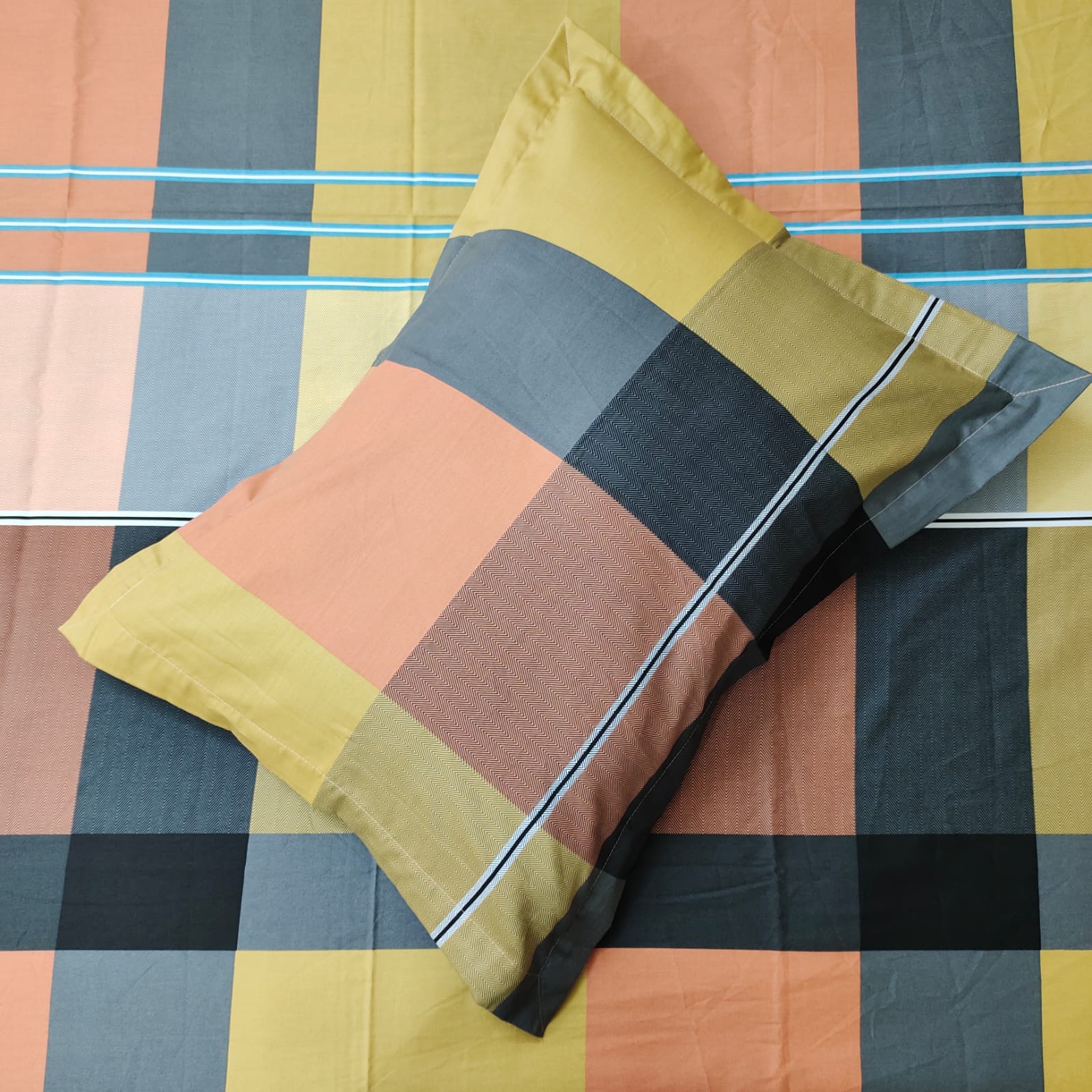 Buy  Bedsheet With Side Pillow   at Best Price In Bangladesh