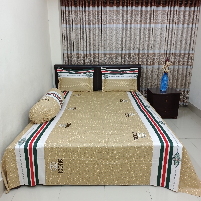 Buy    Digital Print Bedsheet with two pillow covers   at Best Price In Bangladesh