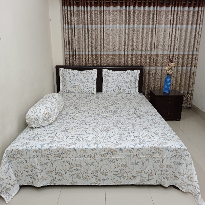 Buy    Digital Print Bedsheet with two pillow covers   at Best Price In Bangladesh
