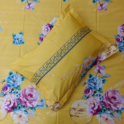 Buy    Digital Print Bedsheet with two pillow covers   at Best Price In Bangladesh