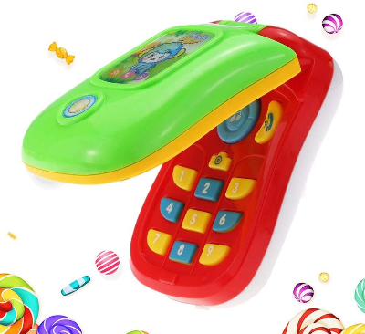 Buy Mobile Toy Musical Phone Toy Sound Learning Study Educational Toys For Toddler Baby Kids at Best Price In Bangladesh