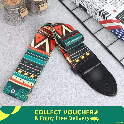 Picture of Multicolor Guitar Strap for Acoustic Electric Guitar