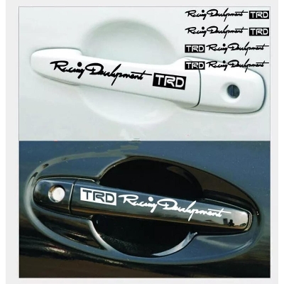 Picture of 4pcs Car Door Handle Stickers TRD
