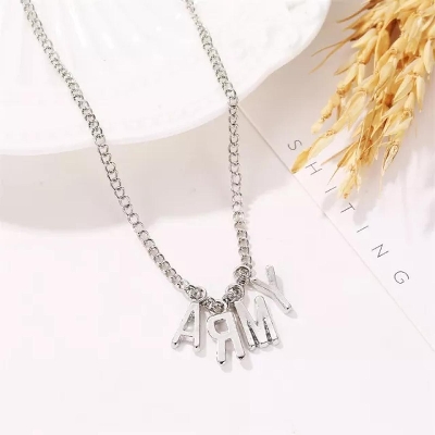 Picture of Pop fashion alloy letter Pendent - Necklace For Girls