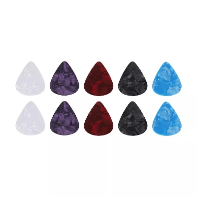 Picture of 10Pcs/Set Electric Guitar Picks Universal Acoustic Music Picks Plectrum 0.46-0.7mm Thickness Guitar Accessories