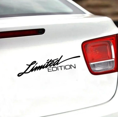 Picture of Car Sticker Limited Edition Vinyl Decal