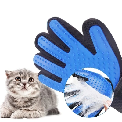 Picture of Pet Grooming Glove for Cats Dogs with Long Short Fur Hair Removal Deshedding Mitten Brush Comb Massage Gloves Pets Supplies