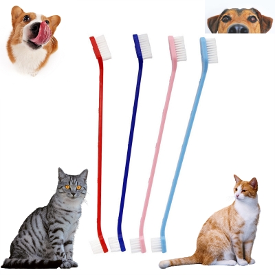 Picture of 1 Pcs Pet Toothbrush,Soft Nylon Pet Toothbrushes,Cat Toothbrush,Puppy Toothbrush, Teeth Cleaning Kit, All Breed Toothbrush