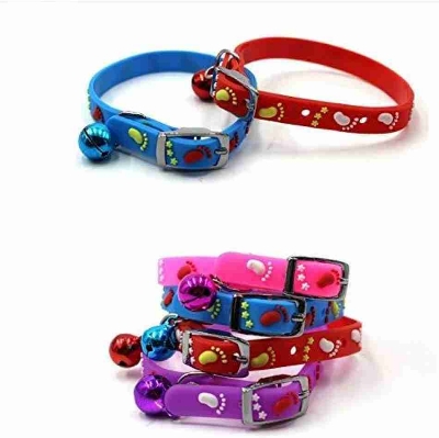 Picture of Adjustable Multiple Colors Cartoon Style Pet Rubber Silicone Puppy Dog & Cat