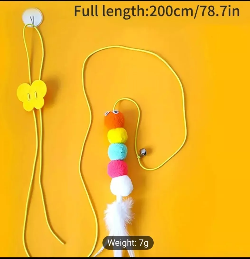 Picture of Hanging Door Cat Mouse Toys for Indoor Cats Kitten,Interactive, Self Play