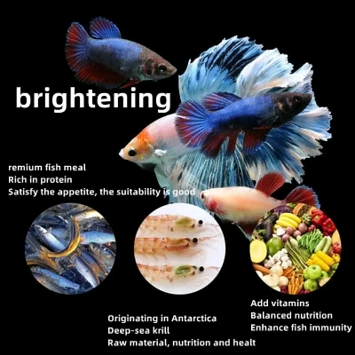 Picture of SISO TB-F3 Pro Color Royal Tropical Bits Food 20g Tropical Fish Food