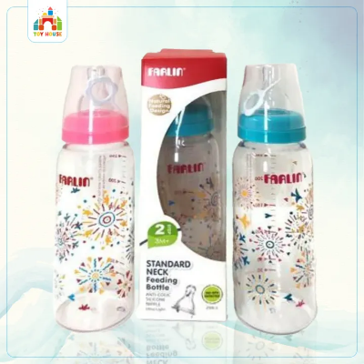 Buy Farlin Standard Neck Firm Base Feeding Bottles 250 ml Feeder from 3m+ at Best Price In Bangladesh