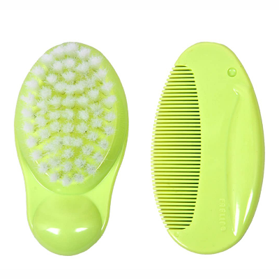 Buy Farlin Baby Hair Comb and Brush Set with Soft Bristles for Baby's Tender Scalp at Best Price In Bangladesh