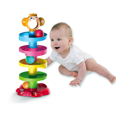 Buy Roll Ball Toy for Kids 5 Layer Ball Drop and Roll Swirling Tower for Baby and Toddler Development Educational Toys at Best Price In Bangladesh