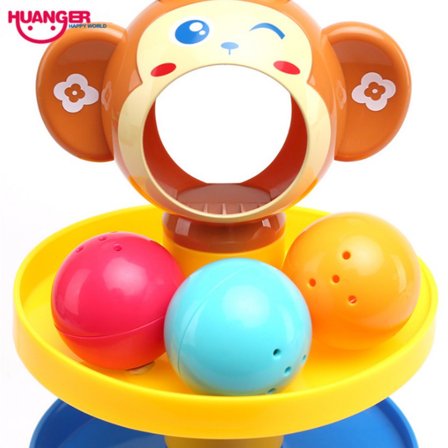 Buy Roll Ball Toy for Kids 5 Layer Ball Drop and Roll Swirling Tower for Baby and Toddler Development Educational Toys at Best Price In Bangladesh
