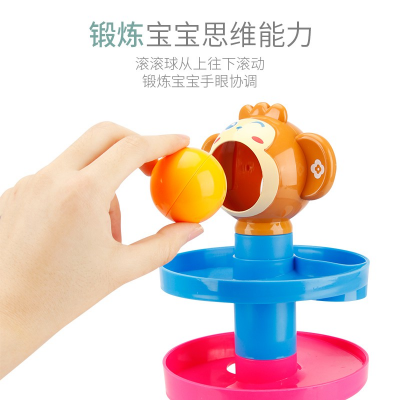 Buy Roll Ball Toy for Kids 5 Layer Ball Drop and Roll Swirling Tower for Baby and Toddler Development Educational Toys at Best Price In Bangladesh