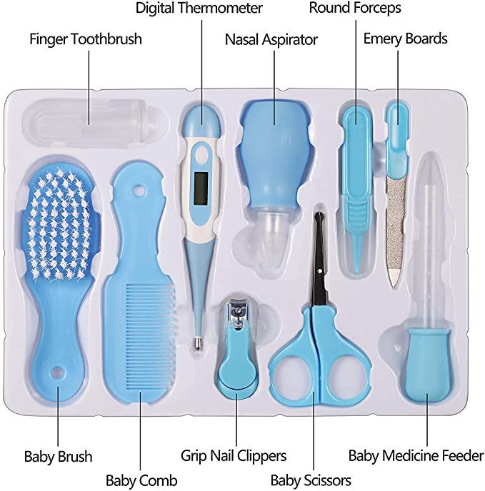 Buy 10 Pcs New-born Baby Kids Health Care Kit Set at Best Price In Bangladesh