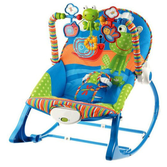 Buy iBaby Infant to Toddler Rocker with Music & Vibration Baby Bouncer- Pink & Blue at Best Price In Bangladesh