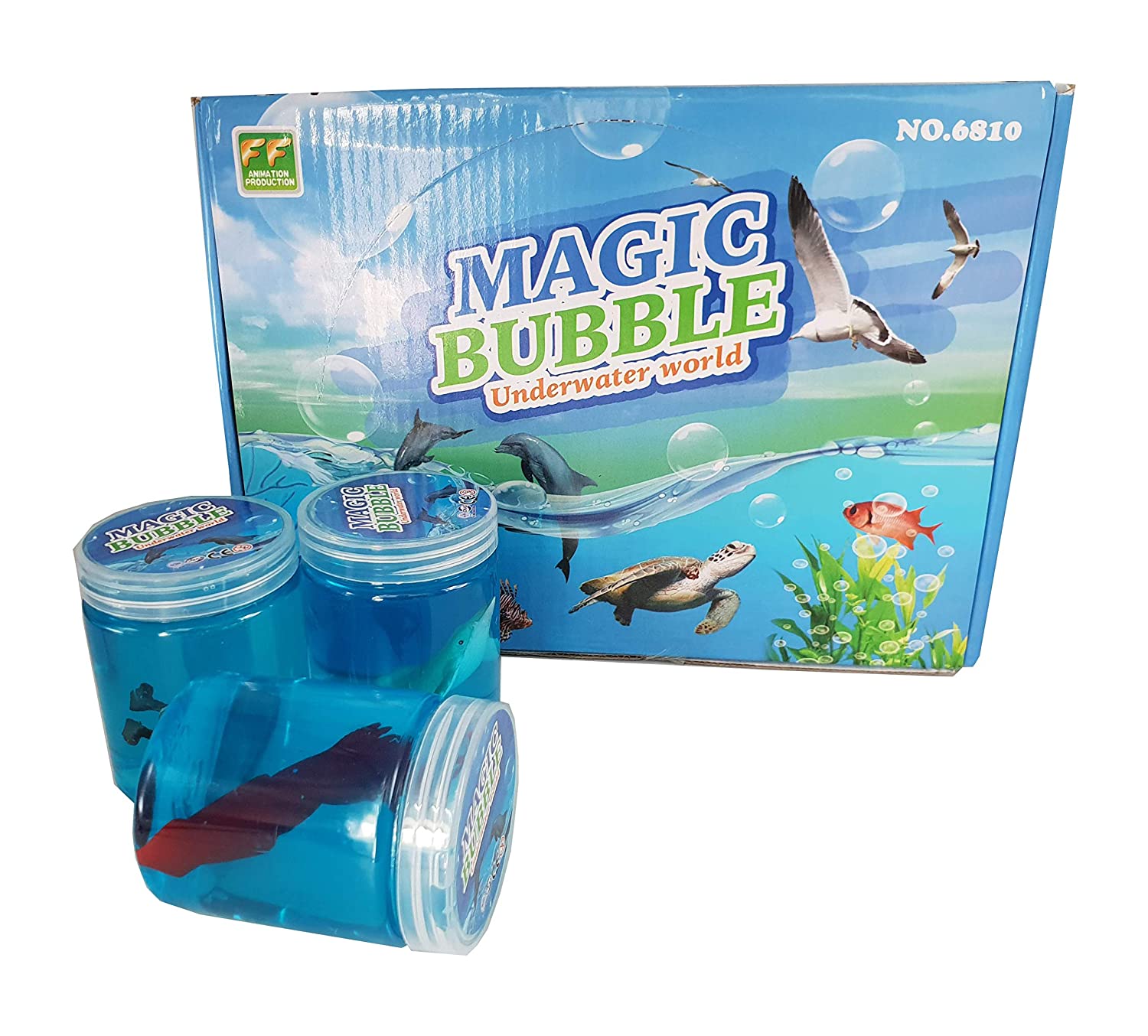 Buy Magic Bubble Underwater World Slime Putty / Crystal Clay Soft Slime Transparent Magic Mud / Latest Gift for Children ( 1pcs Random Design) at Best Price In Bangladesh
