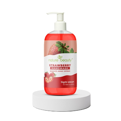 Buy  Nature Beauty Strawberry Hand Wash 370ml at Best Price In Bangladesh