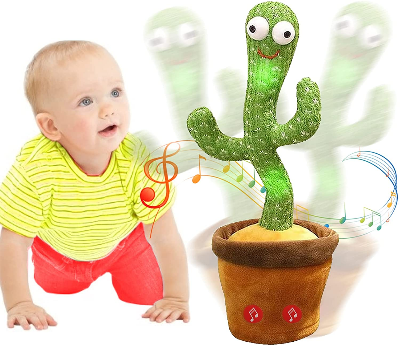 Buy Talking Cactus Toys for Boys Girls Talking Cactus Toy with 120 English Songs and LED Lighting for Home Decoration at Best Price In Bangladesh